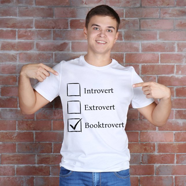 T-shirt Funny Introvert Extrovert Booktrovert Lover livre (Créateur téléchargé)