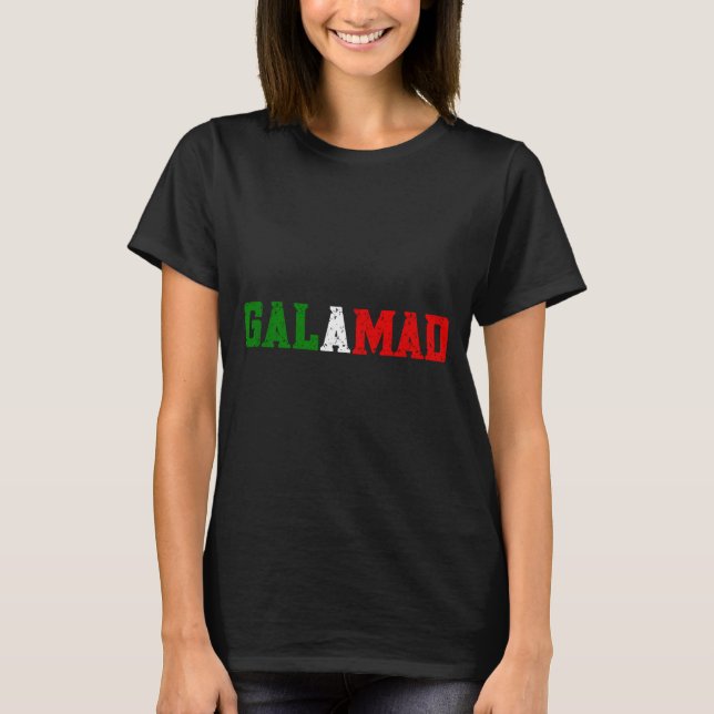 T-shirt Funny Italian American Food Slang Calamari Galamad (Devant)