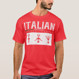 T-shirt Funny Italie Pun italienne entraînement Homme & Fe