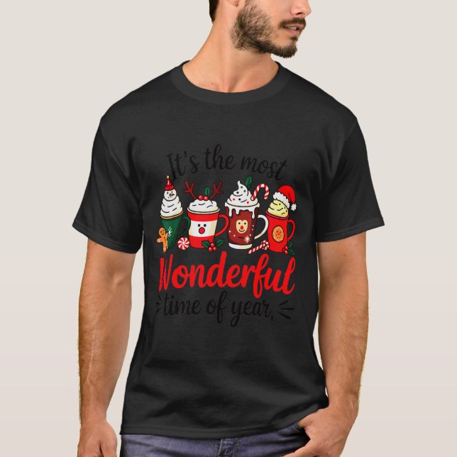 T-shirt Funny Its The Most Wonderful Time Of The Year Chri (Devant)