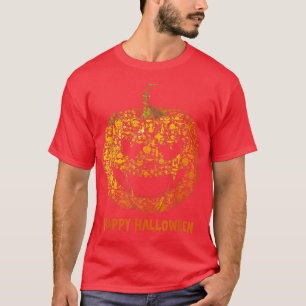 T-shirt Funny JackOLantern Citrouille d'Halloween, Citroui