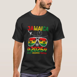 T-shirt Funny Jamaica 2025 Making Memories Together Summer