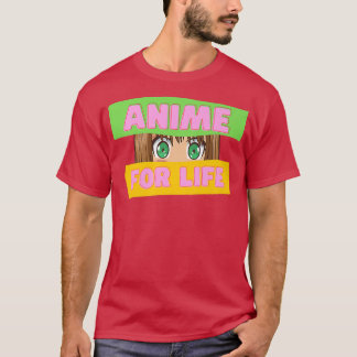 T-shirt Funny Japanese Anime Anime for Life Japan Cultur