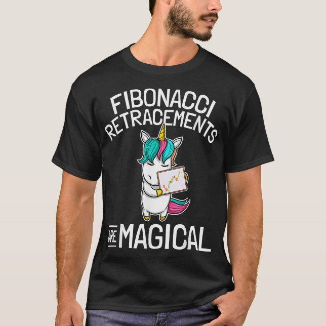 T-shirt Funny Jour-Trader Marché Stock Fibonacci (Devant)