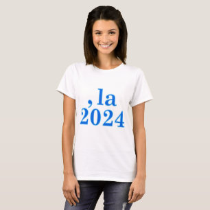 T-shirt Funny Kamala Harris Comma La 2024
