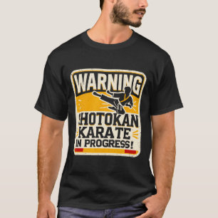 T-shirt Funny Karate Fighter Martial Arts Shotokan Karatek