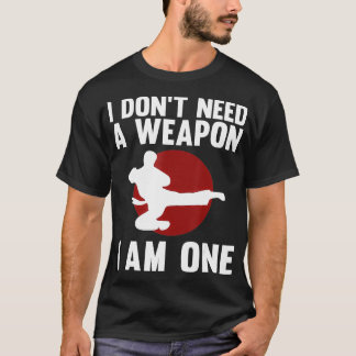 T-shirt Funny Karate For Men Women Taekwondo Martial Arts