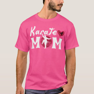 T-shirt Funny Karate Lover Maman Pour Femmes Et Filles Kar