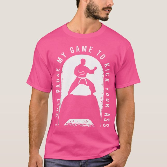 T-shirt Funny Karate Outfit Pour Un Combat De Karate (Devant)
