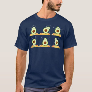 T-shirt Funny Keto est Active Avocado Yoga Fitness