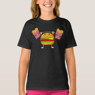T-shirt Funny Kids Cheeseburger