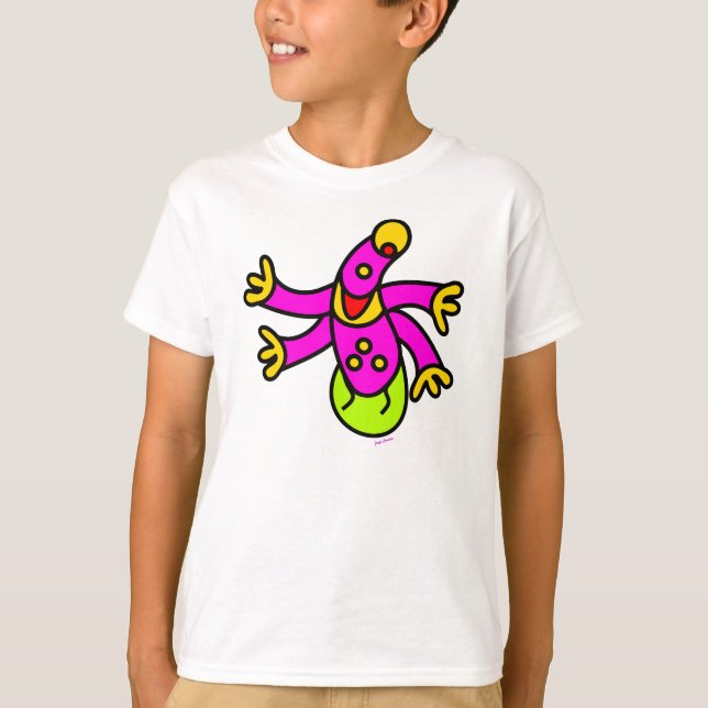 T-shirt funny kids shirts by jangocreation (Devant)