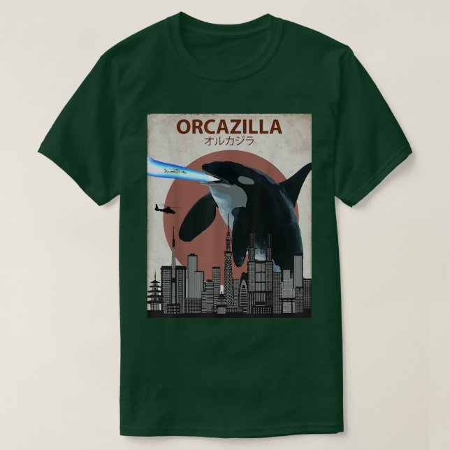 T-shirt Funny Killer Whale   Orca Lovers Gift  (Design devant)