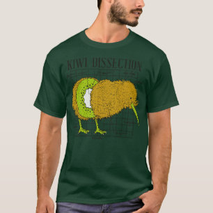 T-shirt Funny Kiwi Dissection d'oiseaux drôle Science Biol
