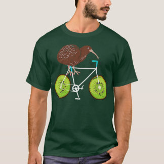 T-shirt Funny Kiwi vélo Nouvelle-Zélande