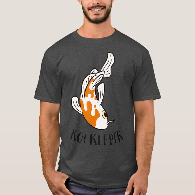 T-shirt Funny Koi Keeper Japanese Koi Fish Lover (Devant)