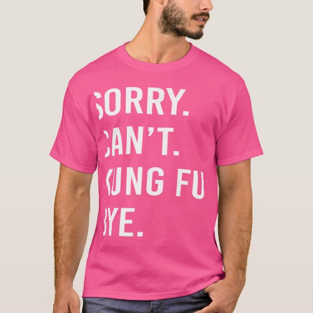 T-shirt Funny Kung Fu (Devant)