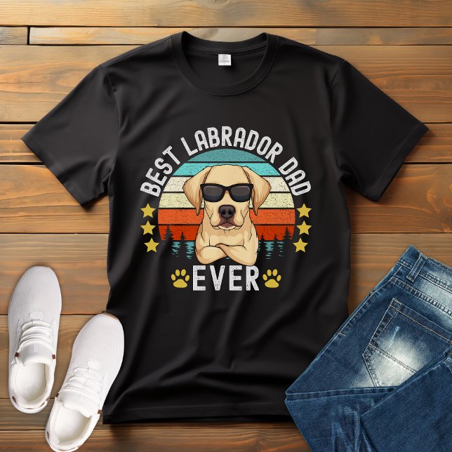 T-shirt Funny Labrador Dad – Perfect Dog Lover Gift (Créateur téléchargé)