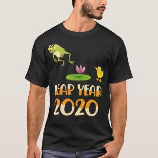 T-shirt Funny Lake Animaux 29 février 2020 Leap canine