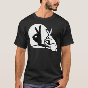 T-shirt Funny Lapin Hadow marionnettes Humour Pop Art