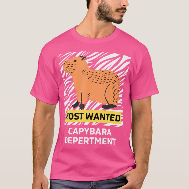 T-shirt Funny le plus Recherché Capybara (Devant)