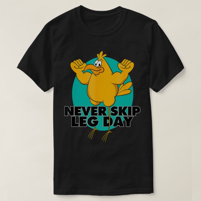 T-shirt Funny Leg entraînement Cadeau Bodybuilding pour Gy (Design devant)