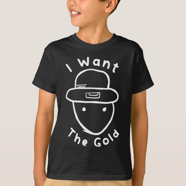 T-shirt Funny Leprechaun Amateur Sketch St patrick de mème (Devant)