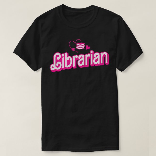 T-shirt Funny Librarian Gifts Library Funny Librarian 3 (Design devant)