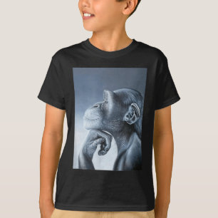 T-shirt Funny Lion Singe Mème Ragebait Mème Brainrot Gen