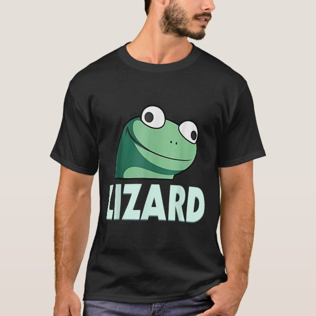 T-shirt Funny Lizard Lizard Lizard Mème Pour Hommes Femmes (Devant)