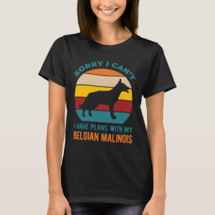 T-shirt Funny Malinois belge