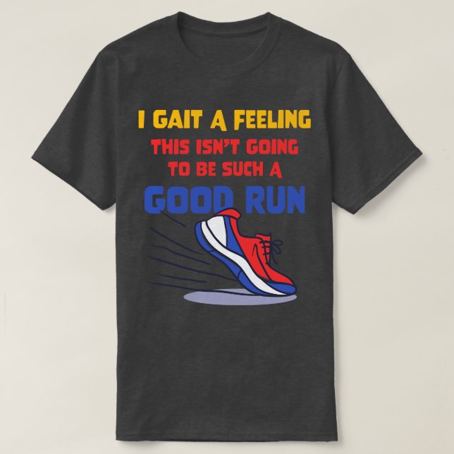 T-shirt Funny Marathon Runner et cross-country Runner Ru (Design devant)