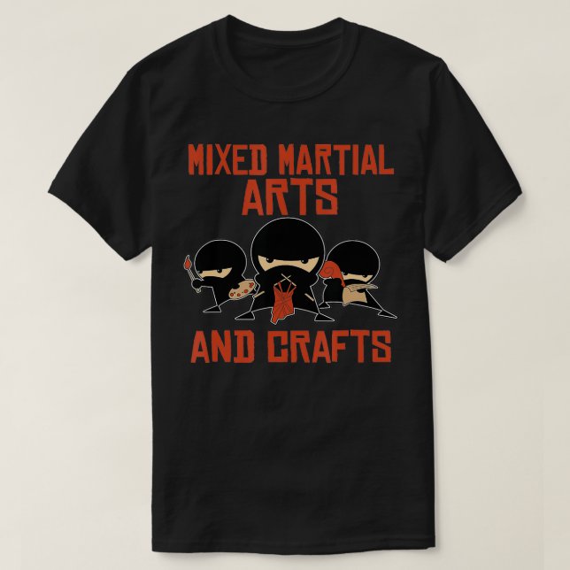 T-shirt Funny Martial Arts Artistes BJJ Karate Kung fu Cad (Design devant)