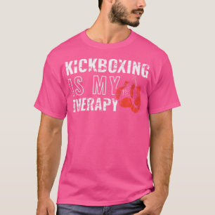 T-shirt Funny Martial Arts Kickboxing Est Ma Thérapie Kick