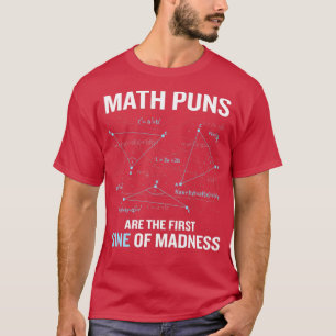 T-shirt Funny Math Pun Calculus Géométrie Professeur Gag C