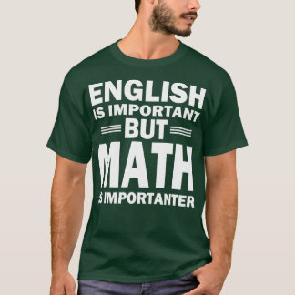 T-shirt Funny Math Science Enseignant Nerd Idée cadeau Ann