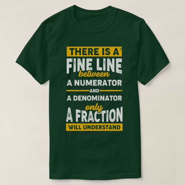 T-shirt Funny Mathématique Math Conception de l'enseignant (Design devant)