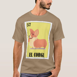 T-shirt Funny Meican Dogs Design El Corgi