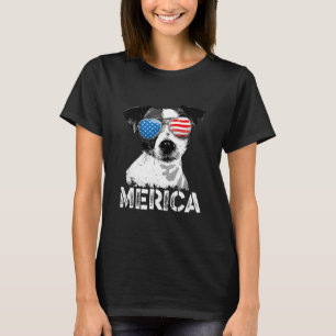 T-shirt Funny Merica Jack Russell Terrier