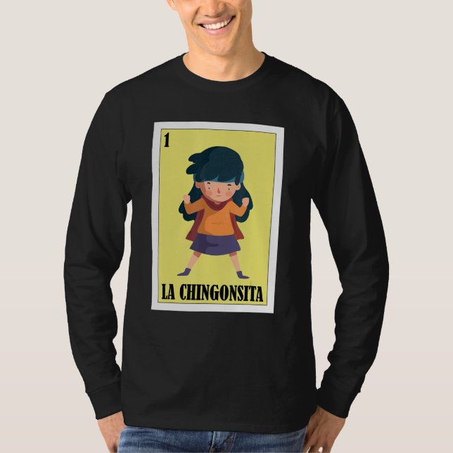 T-shirt Funny Mexicain pour les enfants - La Chingonsita (Devant)