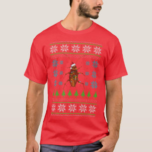 T-shirt Funny mignon cafard de Noël Light Pyjama