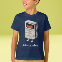 Funny Mignonne Math Calculatrice Nerd enfant