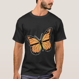 T-shirt Funny Monarch Papillon Art Hommes Femmes Entomolog