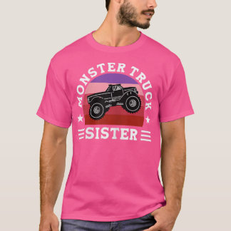 T-shirt Funny Monster Truck Sister580