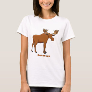 T-shirt Funny moose