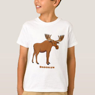 T-shirt Funny moose