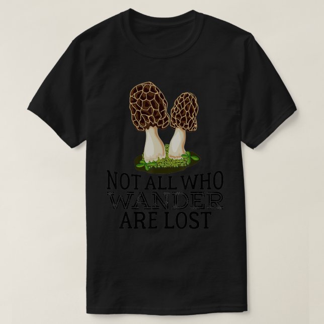 T-shirt Funny Morel Mushroom (Design devant)