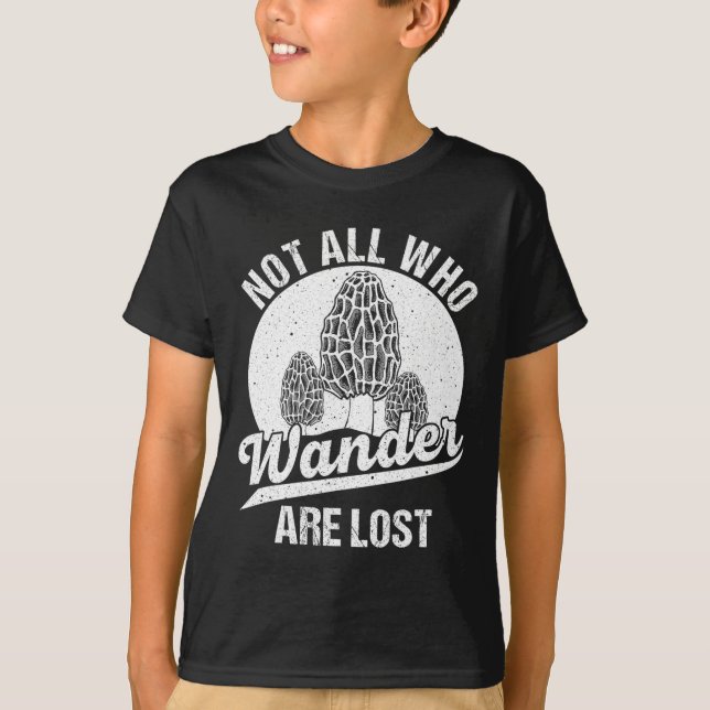 T-shirt Funny Morel Mushroom (Devant)