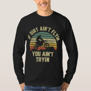 T-shirt Funny Motocross Dirt Vélo Retro Racing Dirt Vélo R