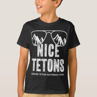 T-shirt Funny Mountain Nice Tetons Grand Teton National Pa